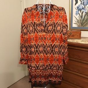 Silk Tunic Blouse
